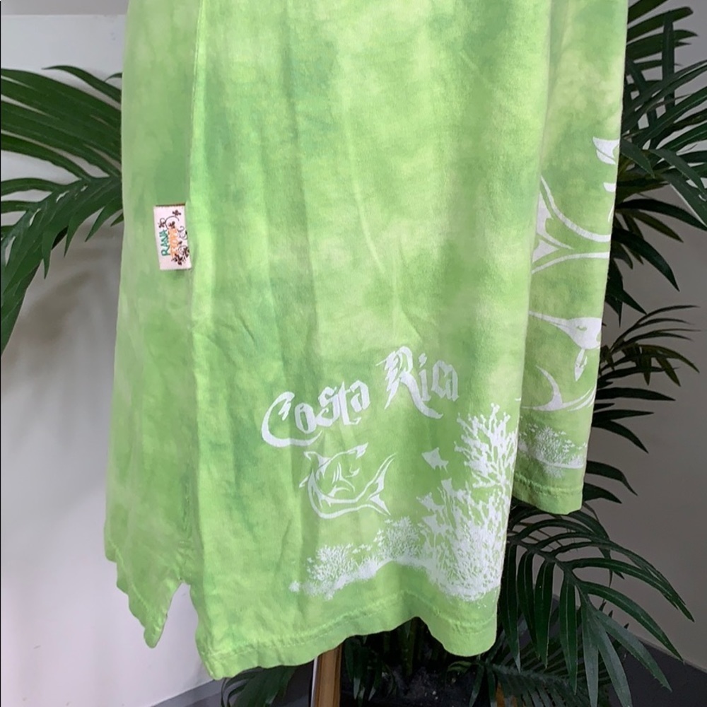 Tie Dye Costa Rica Cotton Tank Dress L - Picture 2 of 5